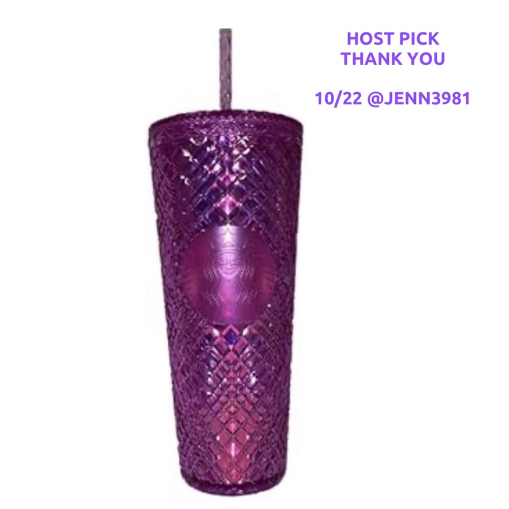 Starbucks Jeweled Purple Taffy 2023 Valentine’s Day Venti  24 Oz Tumbler